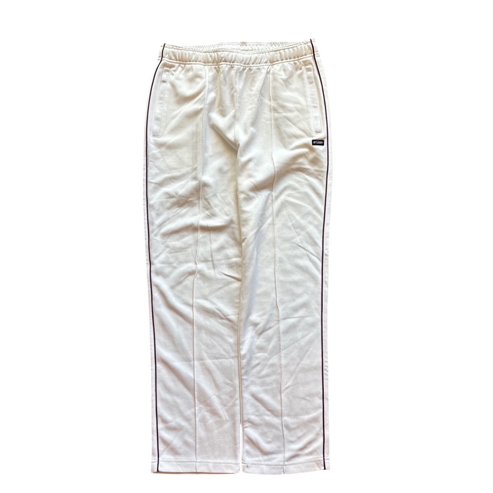 White Stussy Track Pants Size M